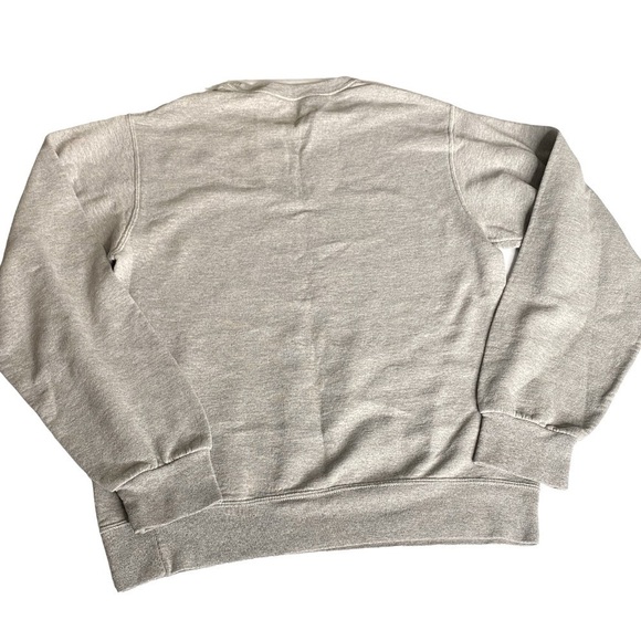 FRUIT OF THE LOOM GRAY CREW NECK SWEATER SIZE SMALL - Picture 2 of 4